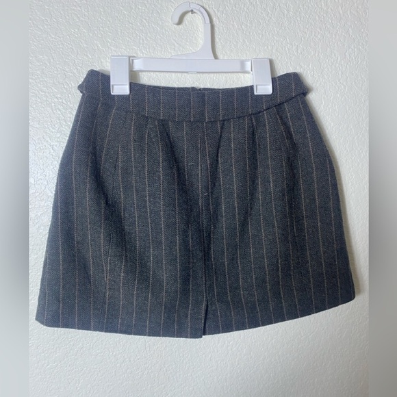 ASTR The Label Wilshire Skirt Striped Wool Blend sz Small - Picture 3 of 9